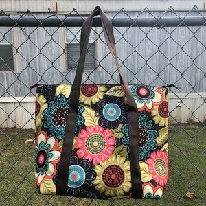 Vera Bradley Flower Shower Cooler Tote